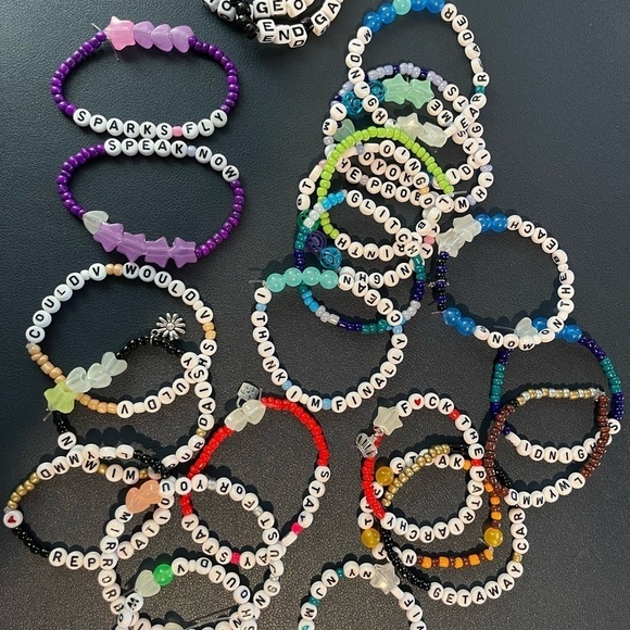 10 Friendship Bracelets for Trading at Taylor Swift Concerts—pack of 10 … - Picture 6 of 16